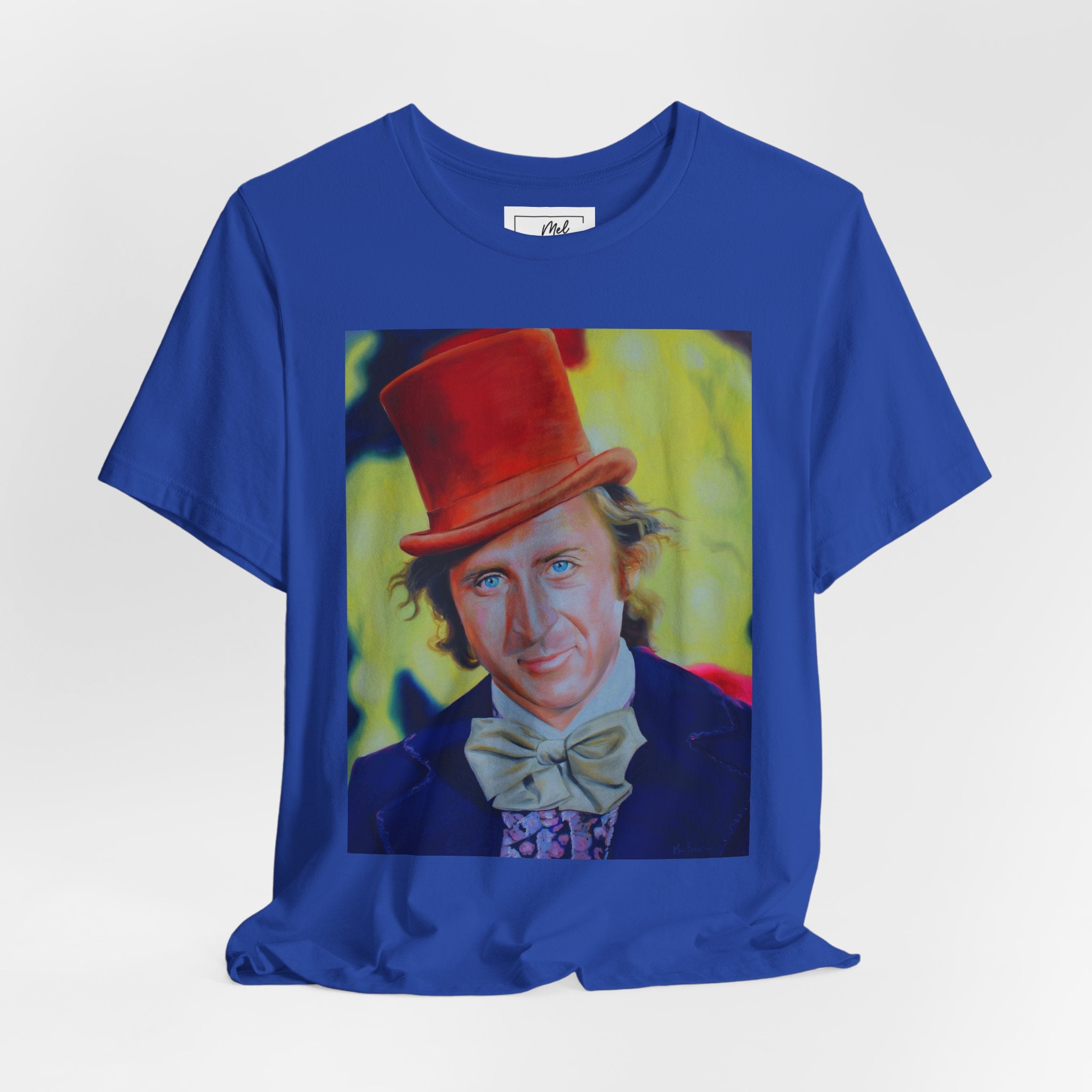 Willy Wonka Gene Wilder Unisex Jersey Short Sleeve Tee