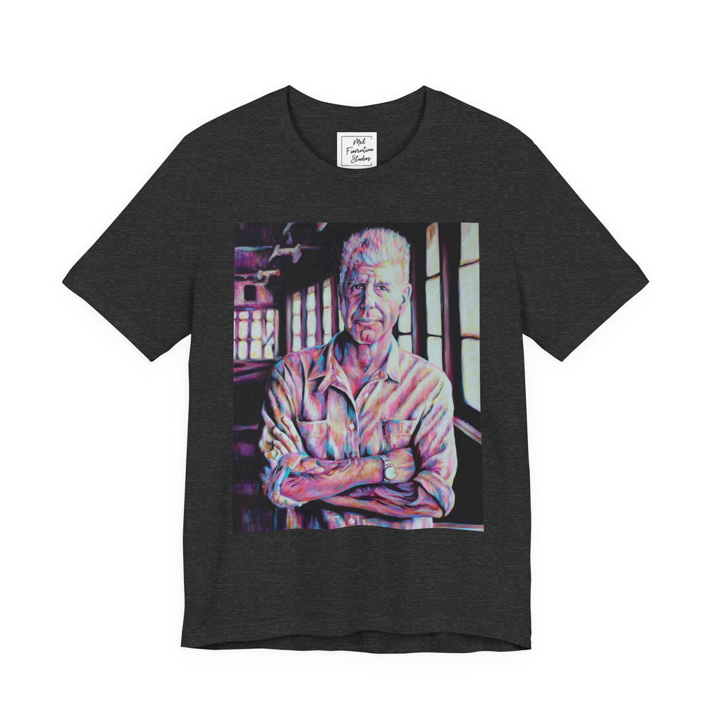 Anthony Bourdain II Unisex Jersey Short Sleeve Tee