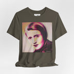 Ayn Rand Writer Unisex Jersey Short Sleeve Tee