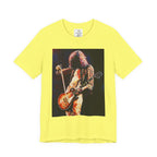 Jimmy Page Led Zeppelin Unisex Jersey Short Sleeve Tee