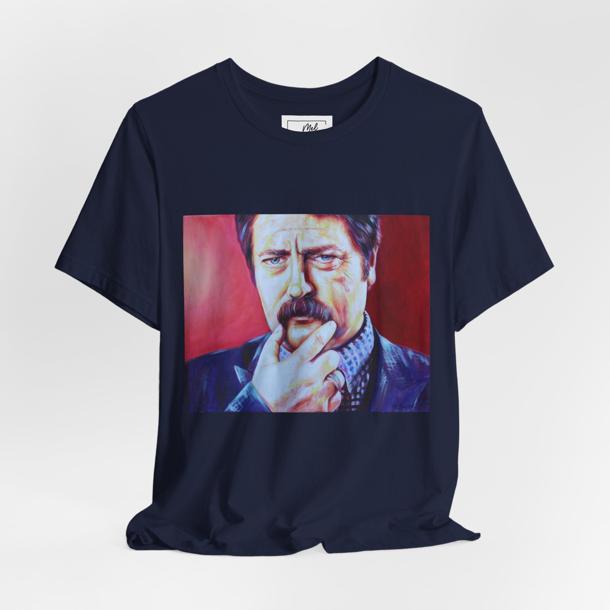 Ron Swanson Unisex Jersey Short Sleeve Tee