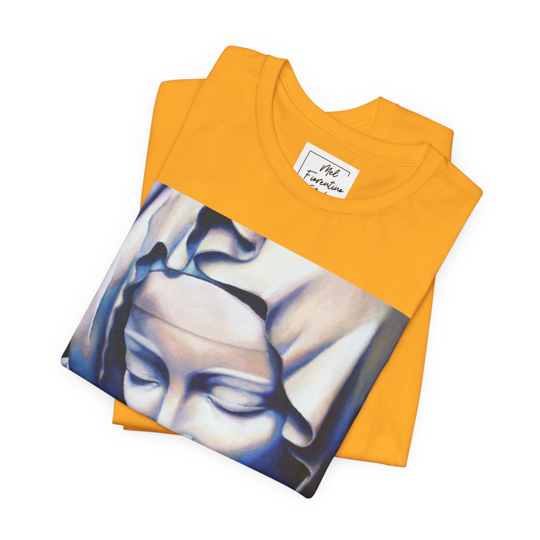Mother Mary Pieta Michelangelo Unisex Jersey Short Sleeve Tee