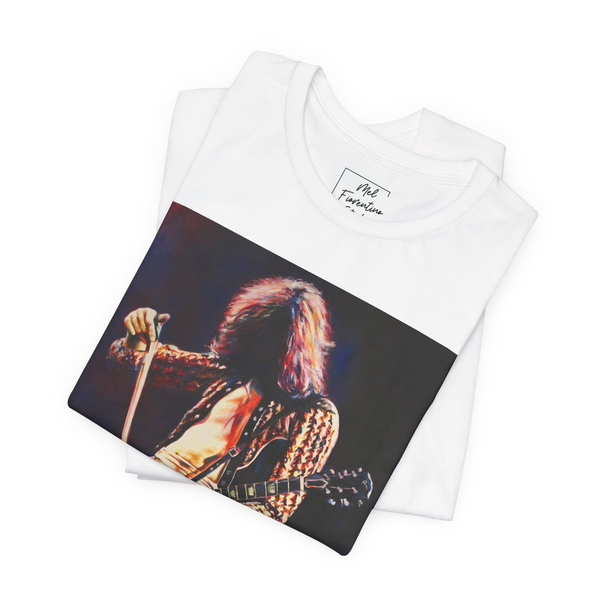 Jimmy Page Led Zeppelin Unisex Jersey Short Sleeve Tee