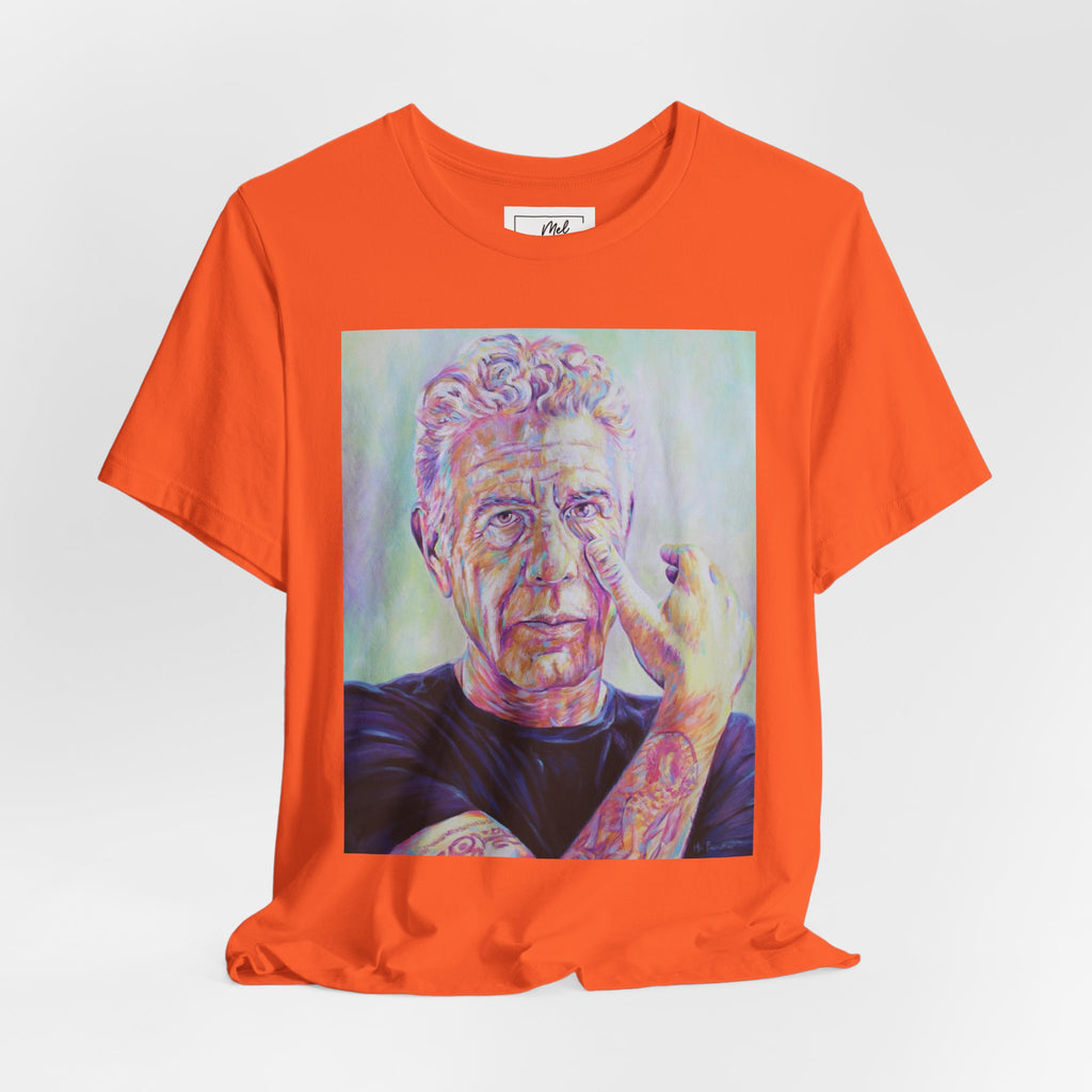 Anthony Bourdain Unisex Jersey Short Sleeve Tee