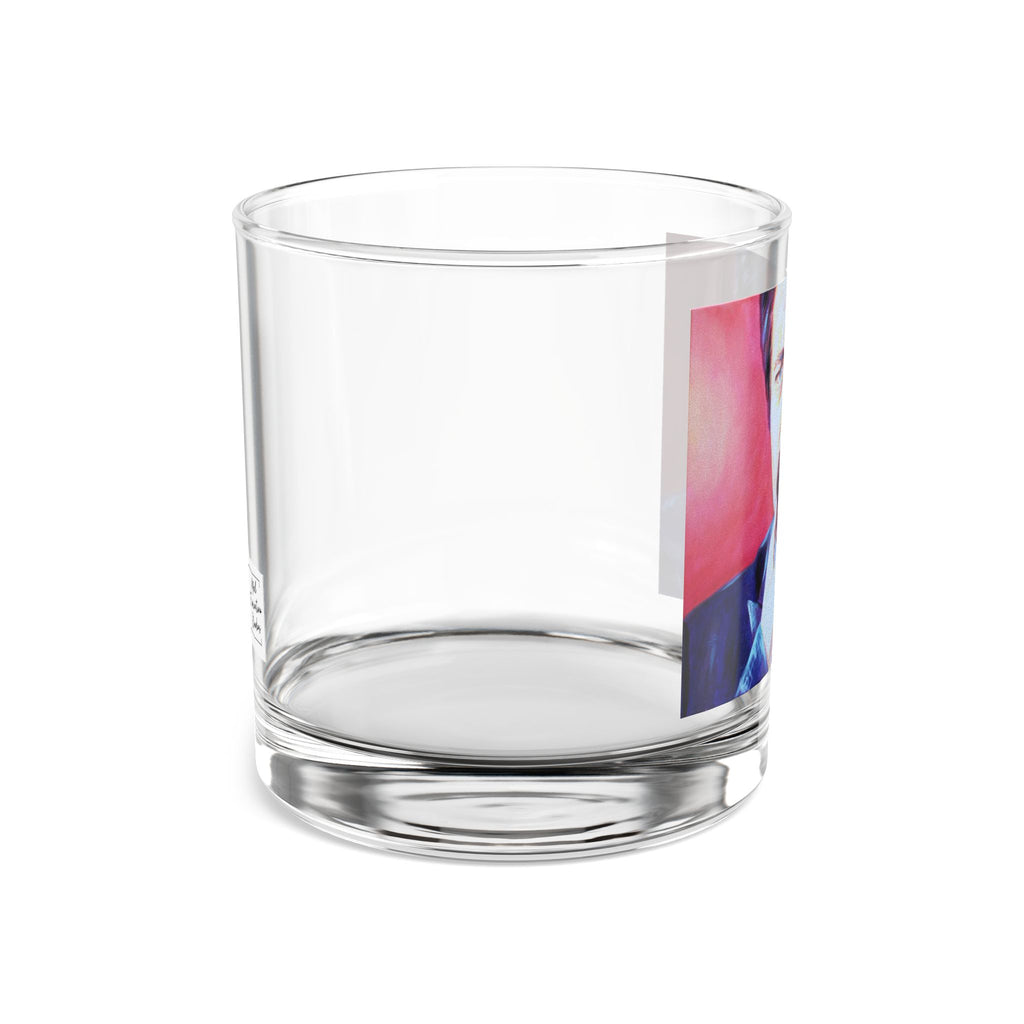 Ron Swanson Rocks Glass, 10oz by Mel Fiorentino