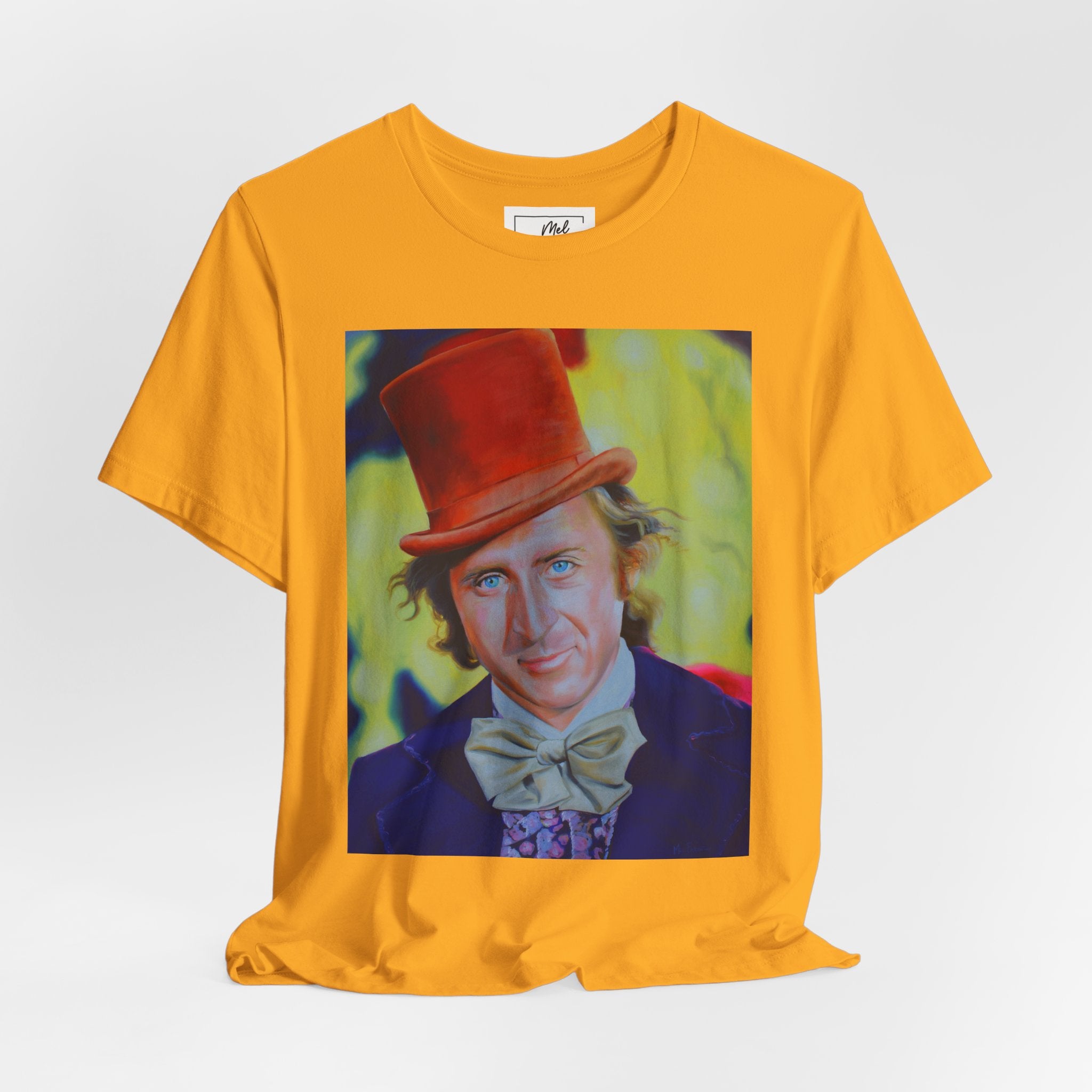 Willy Wonka Gene Wilder Unisex Jersey Short Sleeve Tee