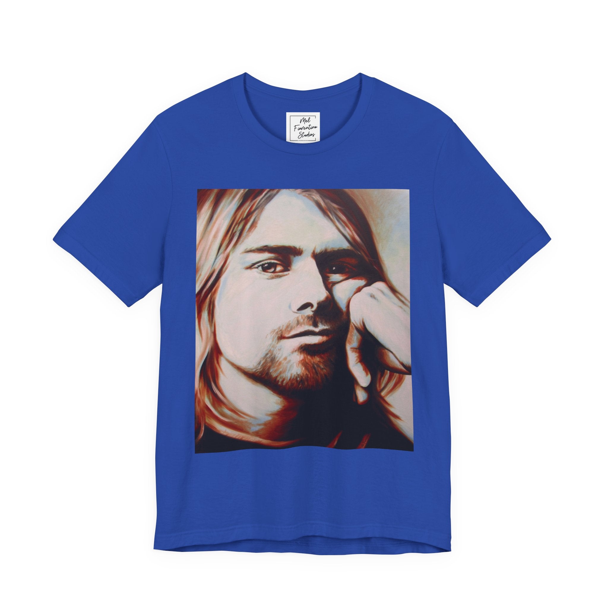 Kurt Cobain Nirvana Unisex Jersey Short Sleeve Tee