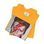 Aladdin Sane David Bowie Unisex Jersey Short Sleeve Tee