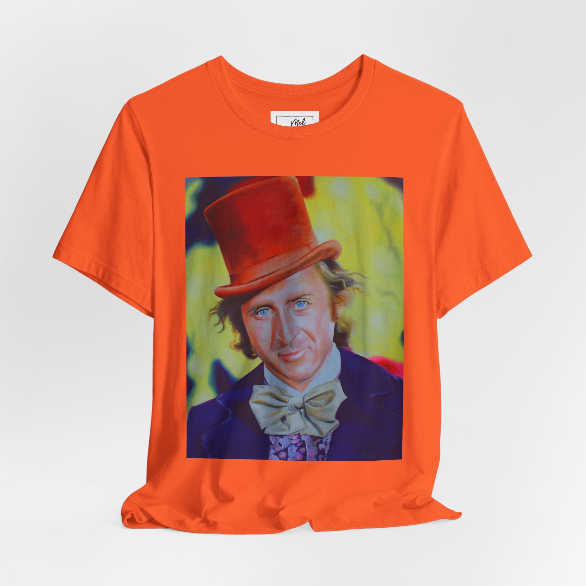 Willy Wonka Gene Wilder Unisex Jersey Short Sleeve Tee