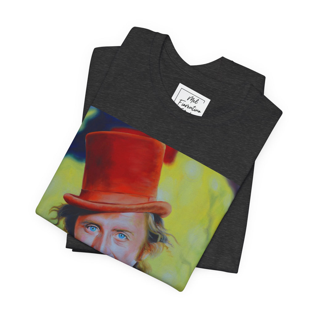 Willy Wonka Gene Wilder Unisex Jersey Short Sleeve Tee