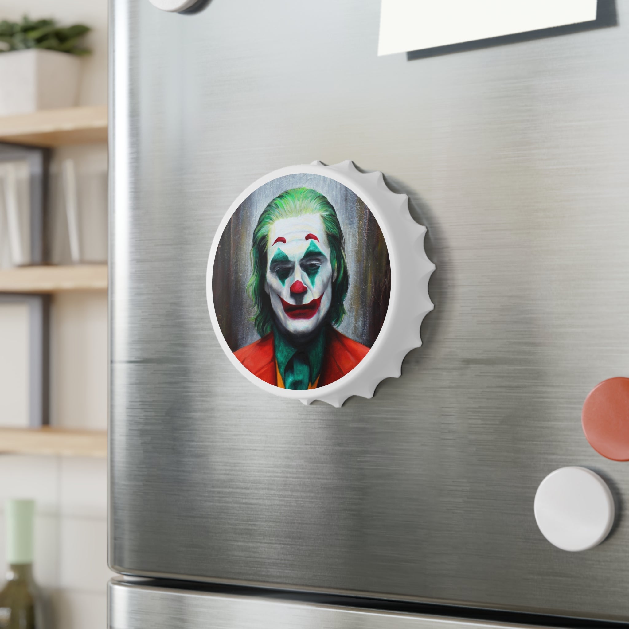 The Joker Bottle Opener – Vintage Style Barware by artist Mel Fiorentino