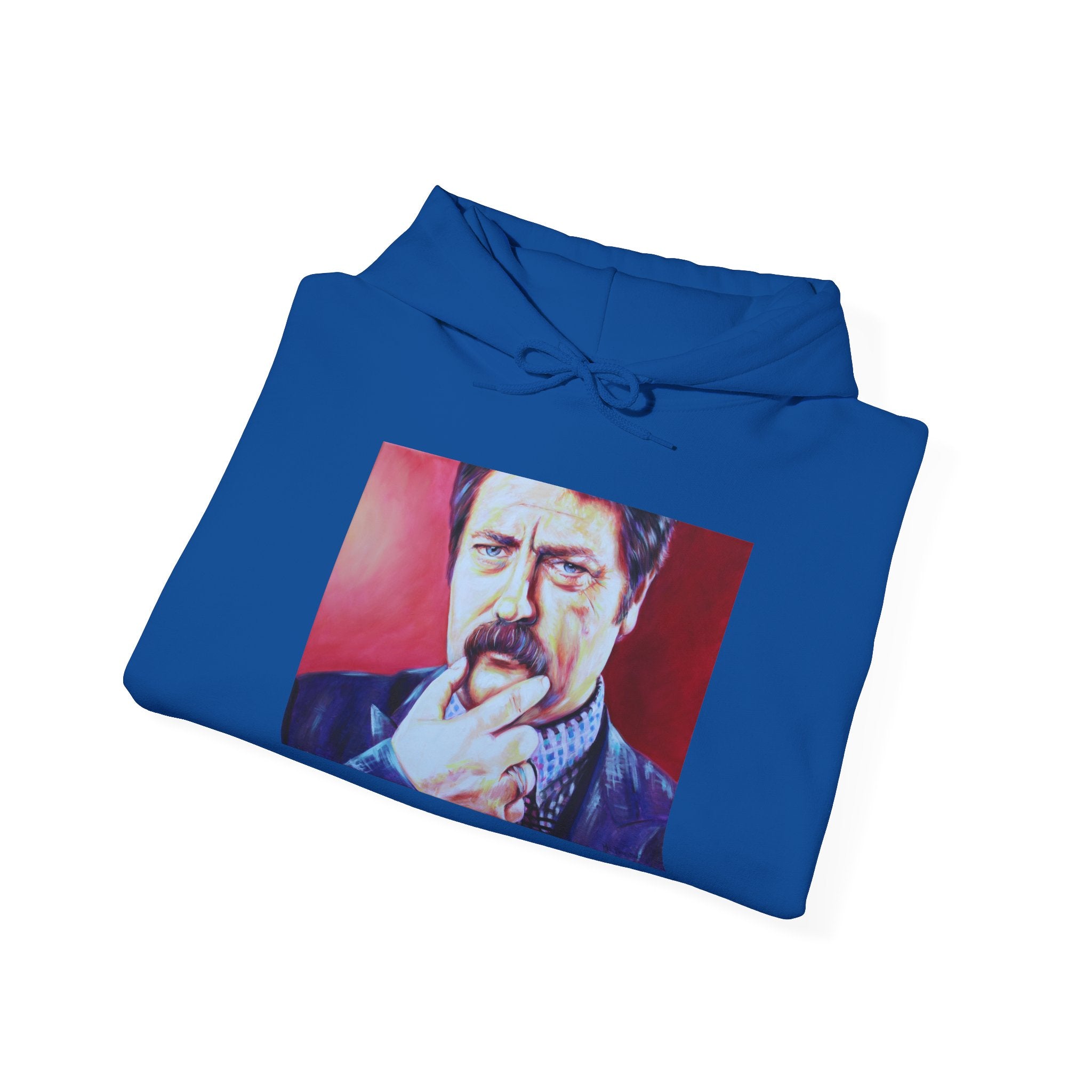 Ron Swanson Unisex Heavy Blend™ Hooded Sweatshirt