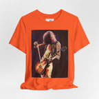 Jimmy Page Led Zeppelin Unisex Jersey Short Sleeve Tee