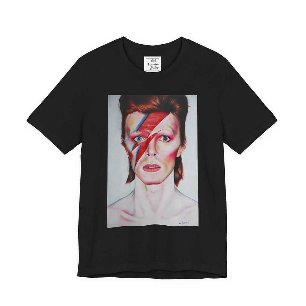 Aladdin Sane David Bowie Unisex Jersey Short Sleeve Tee