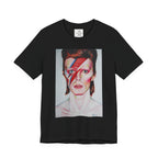 Aladdin Sane David Bowie Unisex Jersey Short Sleeve Tee