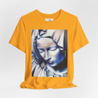 Mother Mary Pieta Michelangelo Unisex Jersey Short Sleeve Tee
