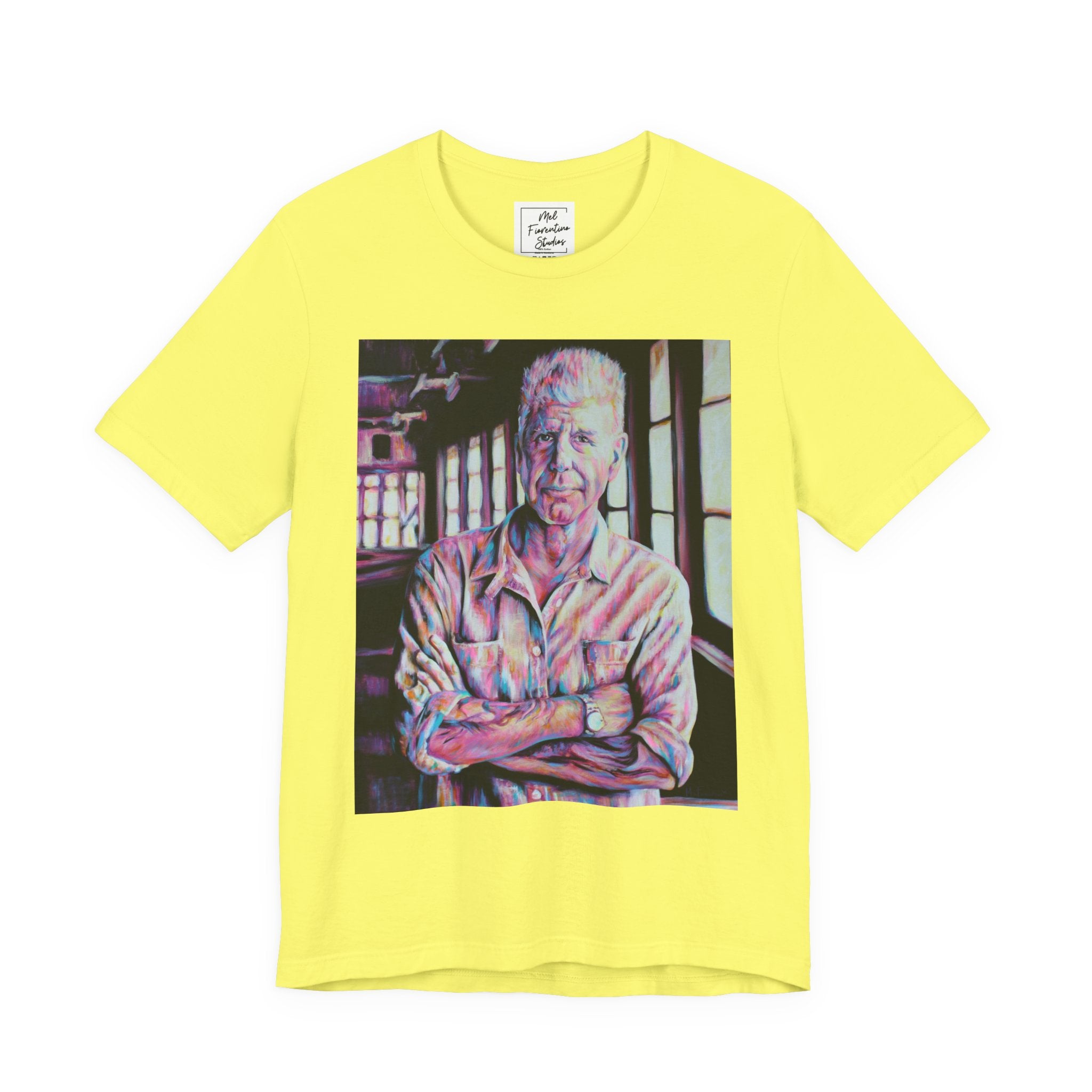 Anthony Bourdain II Unisex Jersey Short Sleeve Tee