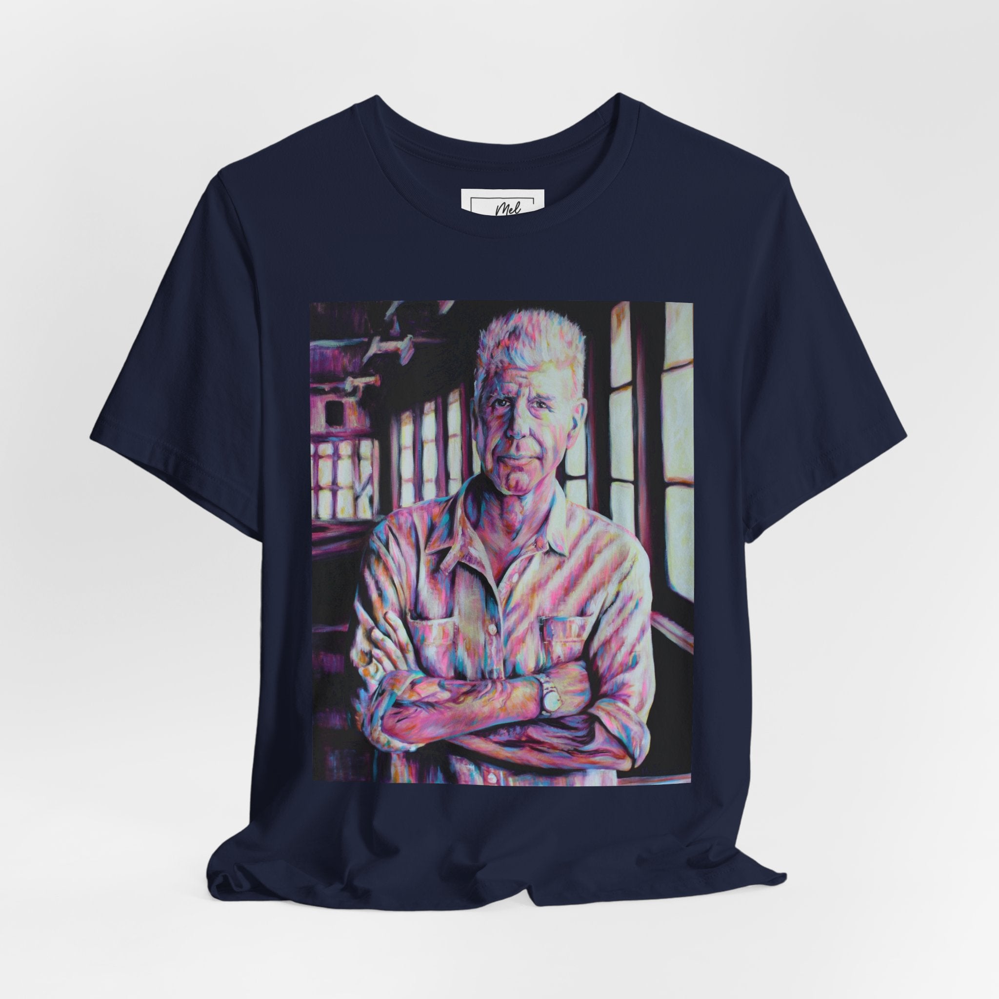 Anthony Bourdain II Unisex Jersey Short Sleeve Tee