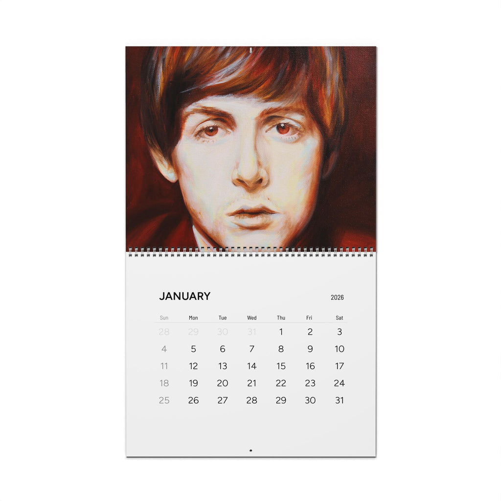 Legends in Color 2026 Wall Calendar