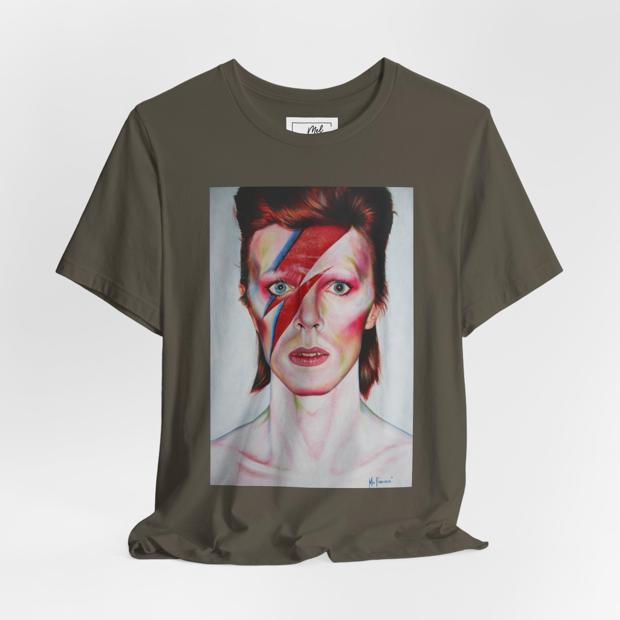 Aladdin Sane David Bowie Unisex Jersey Short Sleeve Tee