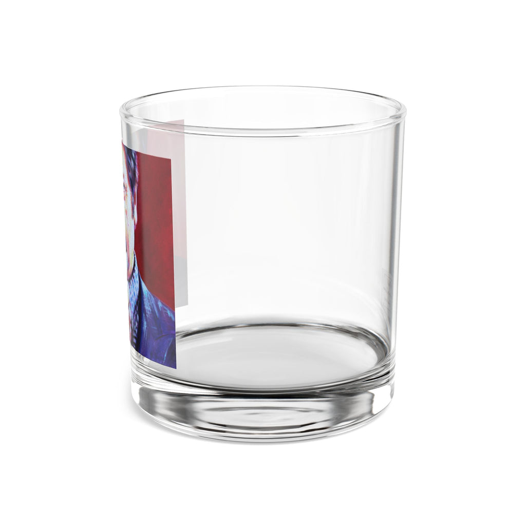 Ron Swanson Rocks Glass, 10oz by Mel Fiorentino