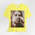 Kurt Cobain Nirvana Unisex Jersey Short Sleeve Tee