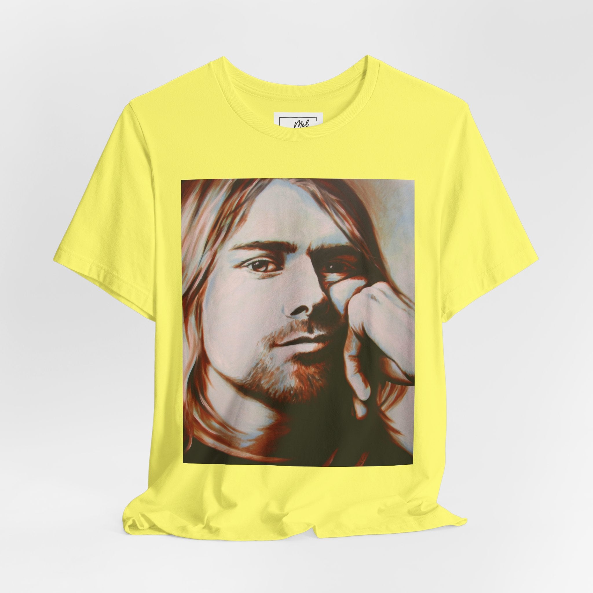 Kurt Cobain Nirvana Unisex Jersey Short Sleeve Tee