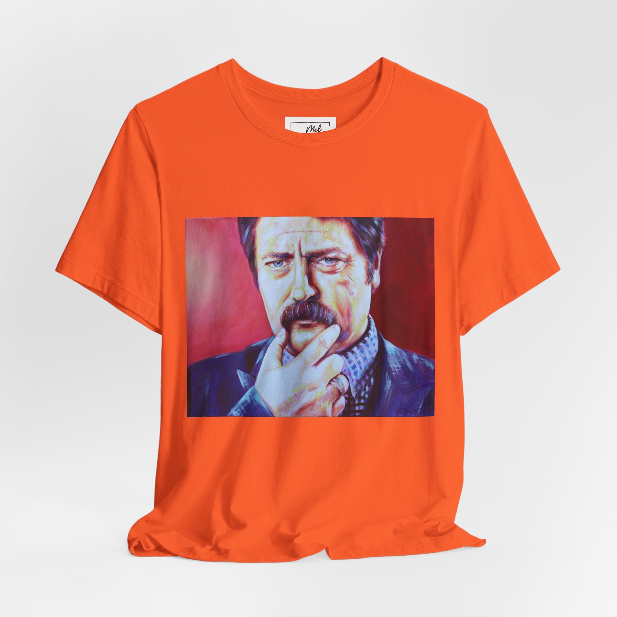 Ron Swanson Unisex Jersey Short Sleeve Tee