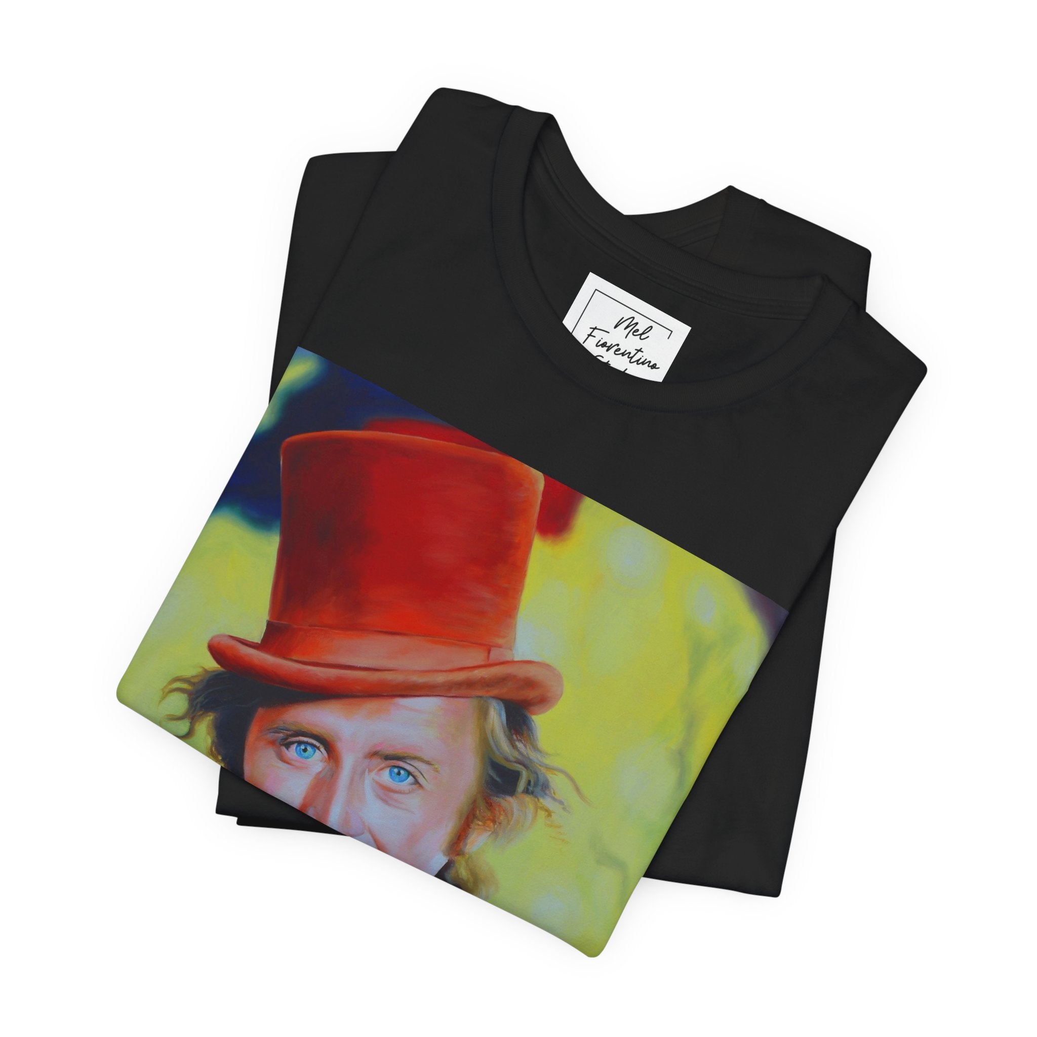 Willy Wonka Gene Wilder Unisex Jersey Short Sleeve Tee