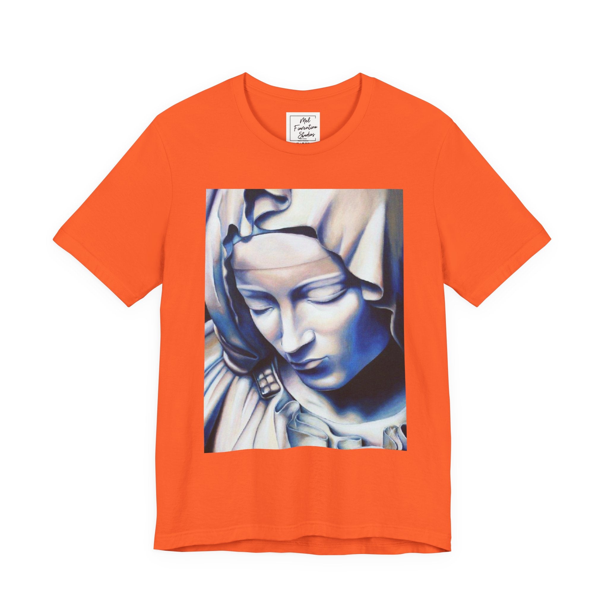 Mother Mary Pieta Michelangelo Unisex Jersey Short Sleeve Tee