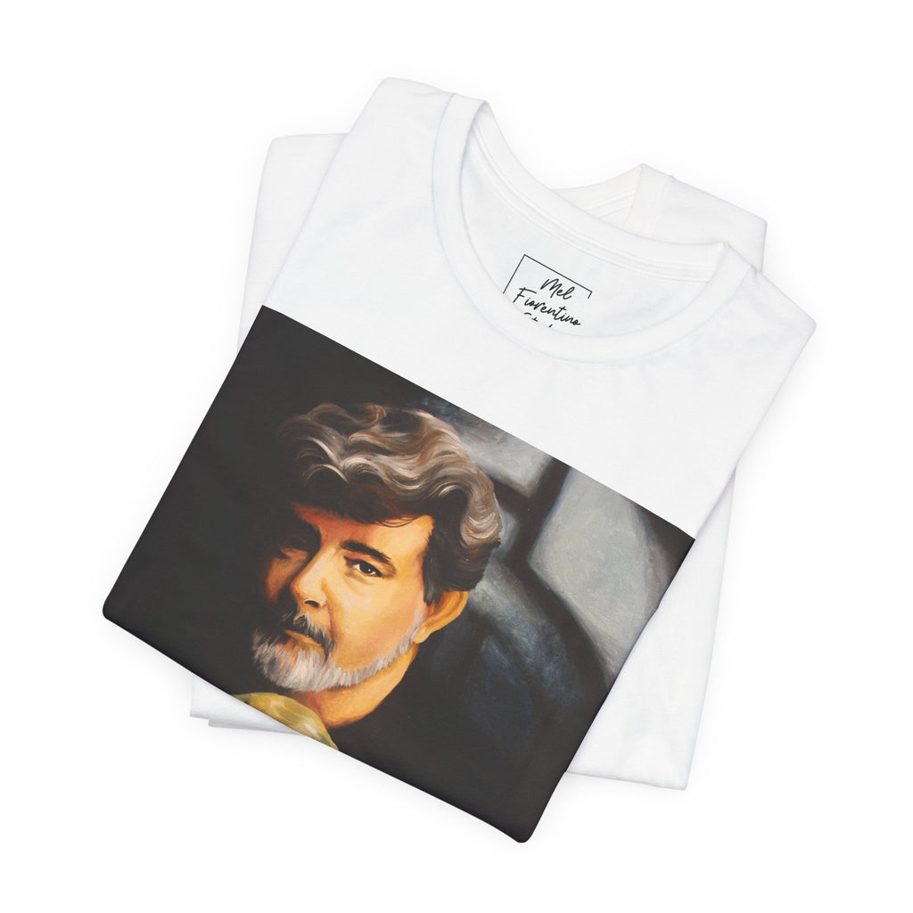 George & Yoda Unisex Jersey Short Sleeve Tee