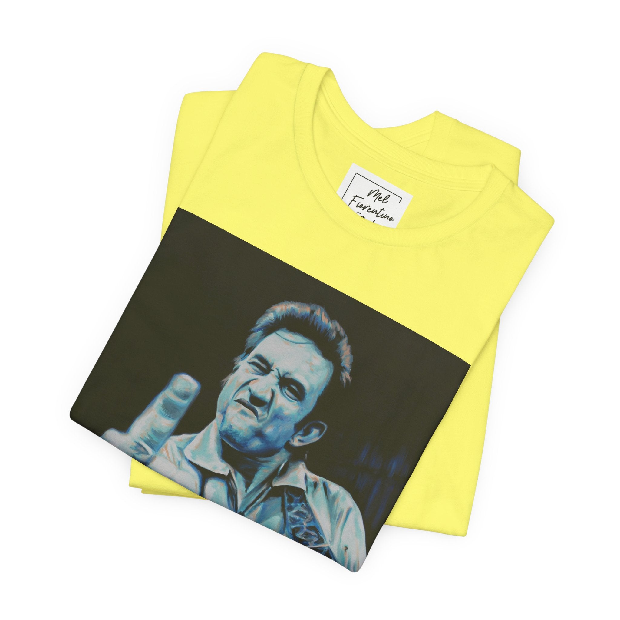 Folsom Prision Blues Johnny Cash Unisex Jersey Short Sleeve Tee