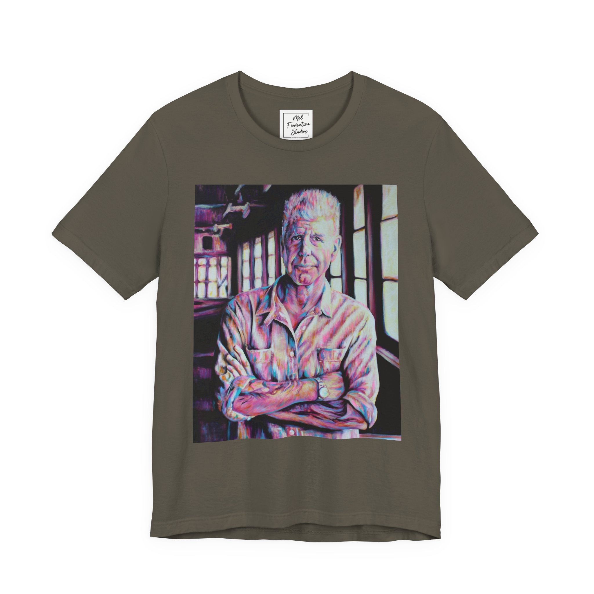 Anthony Bourdain II Unisex Jersey Short Sleeve Tee