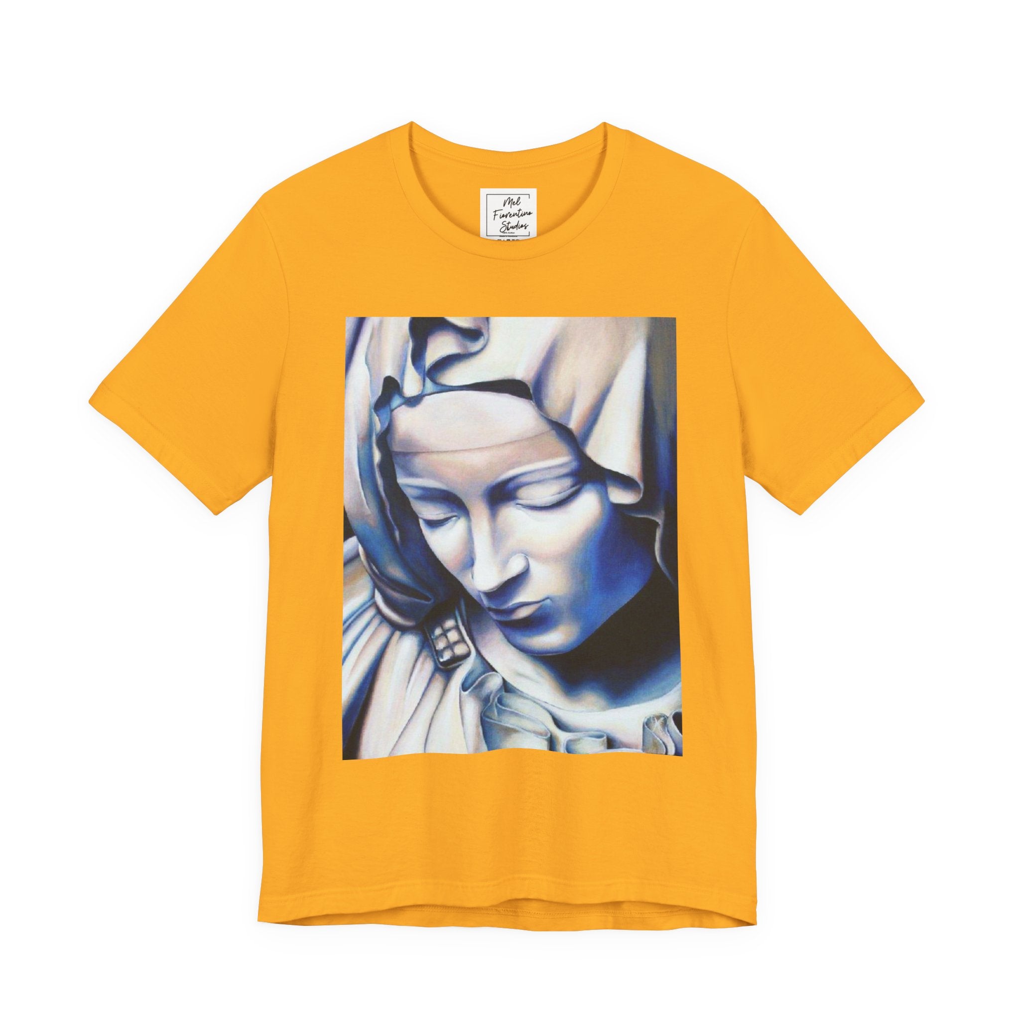 Mother Mary Pieta Michelangelo Unisex Jersey Short Sleeve Tee