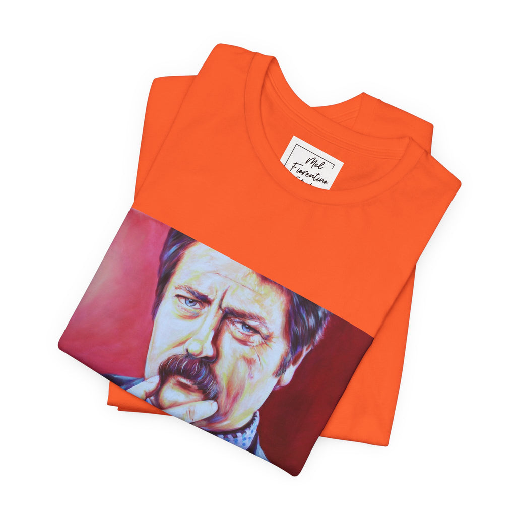 Ron Swanson Unisex Jersey Short Sleeve Tee