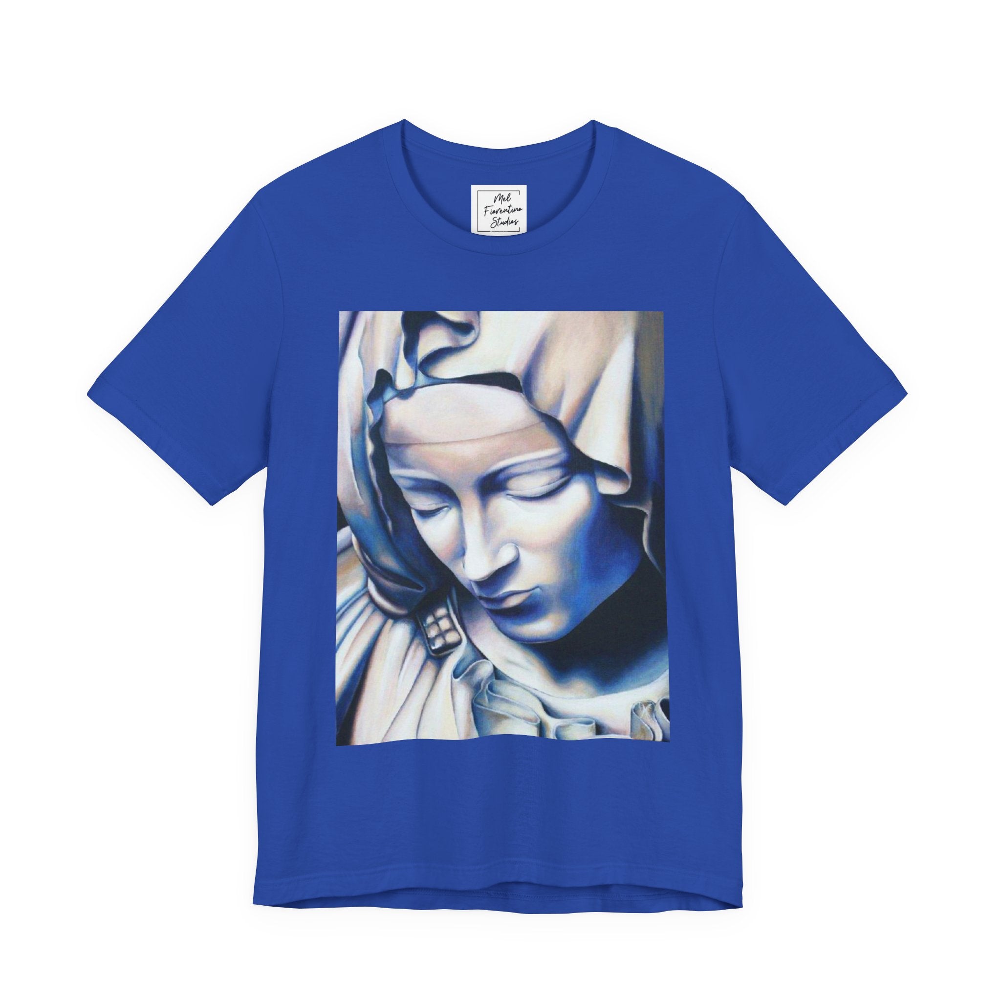 Mother Mary Pieta Michelangelo Unisex Jersey Short Sleeve Tee