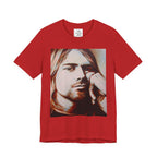 Kurt Cobain Nirvana Unisex Jersey Short Sleeve Tee