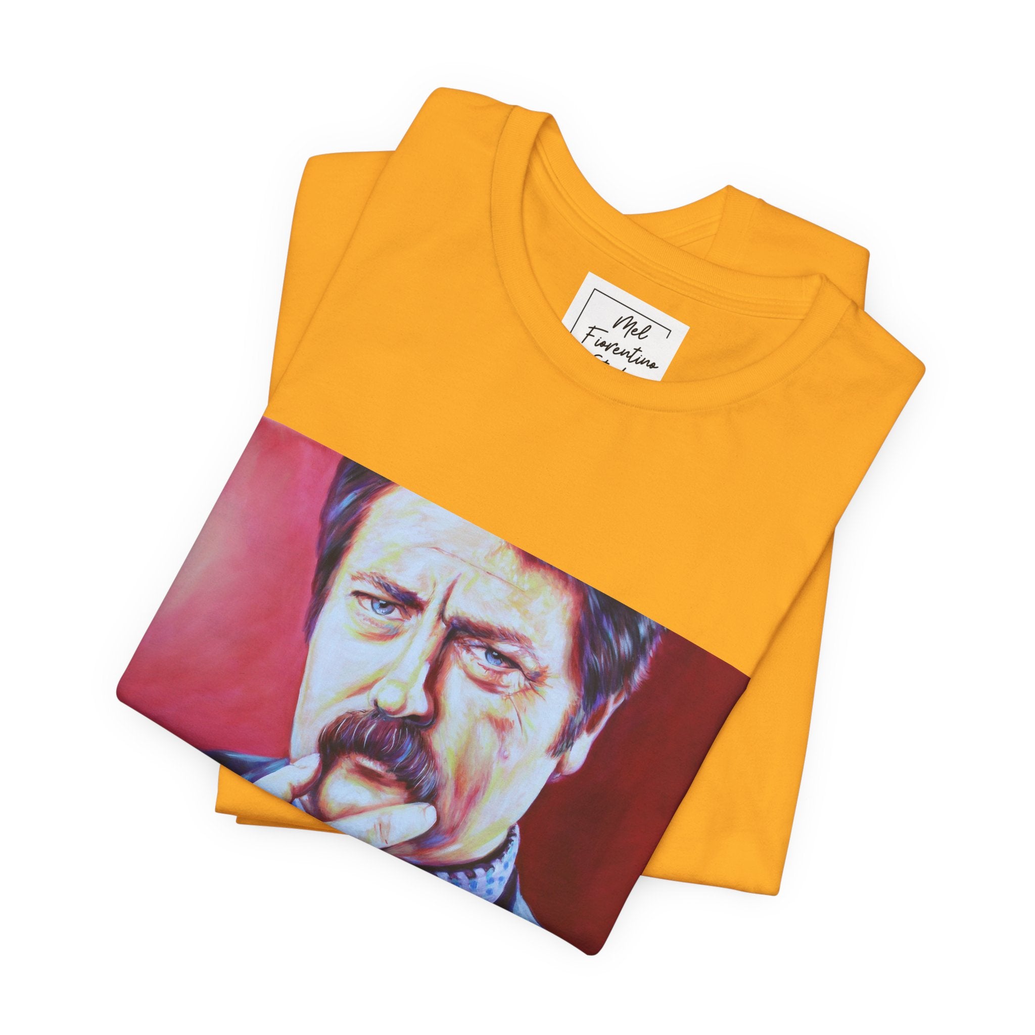 Ron Swanson Unisex Jersey Short Sleeve Tee