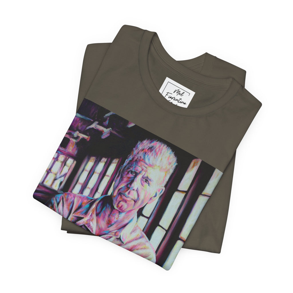 Anthony Bourdain II Unisex Jersey Short Sleeve Tee