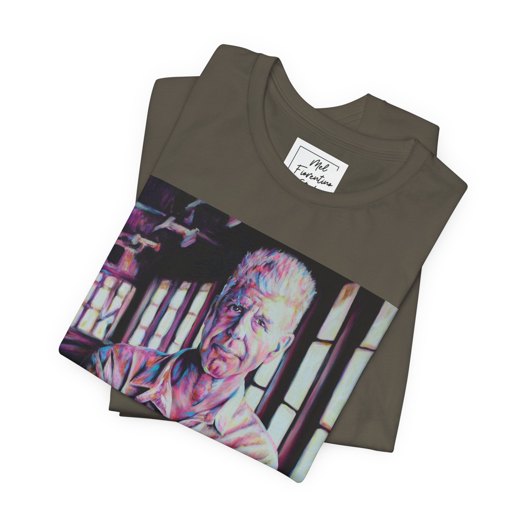 Anthony Bourdain II Unisex Jersey Short Sleeve Tee