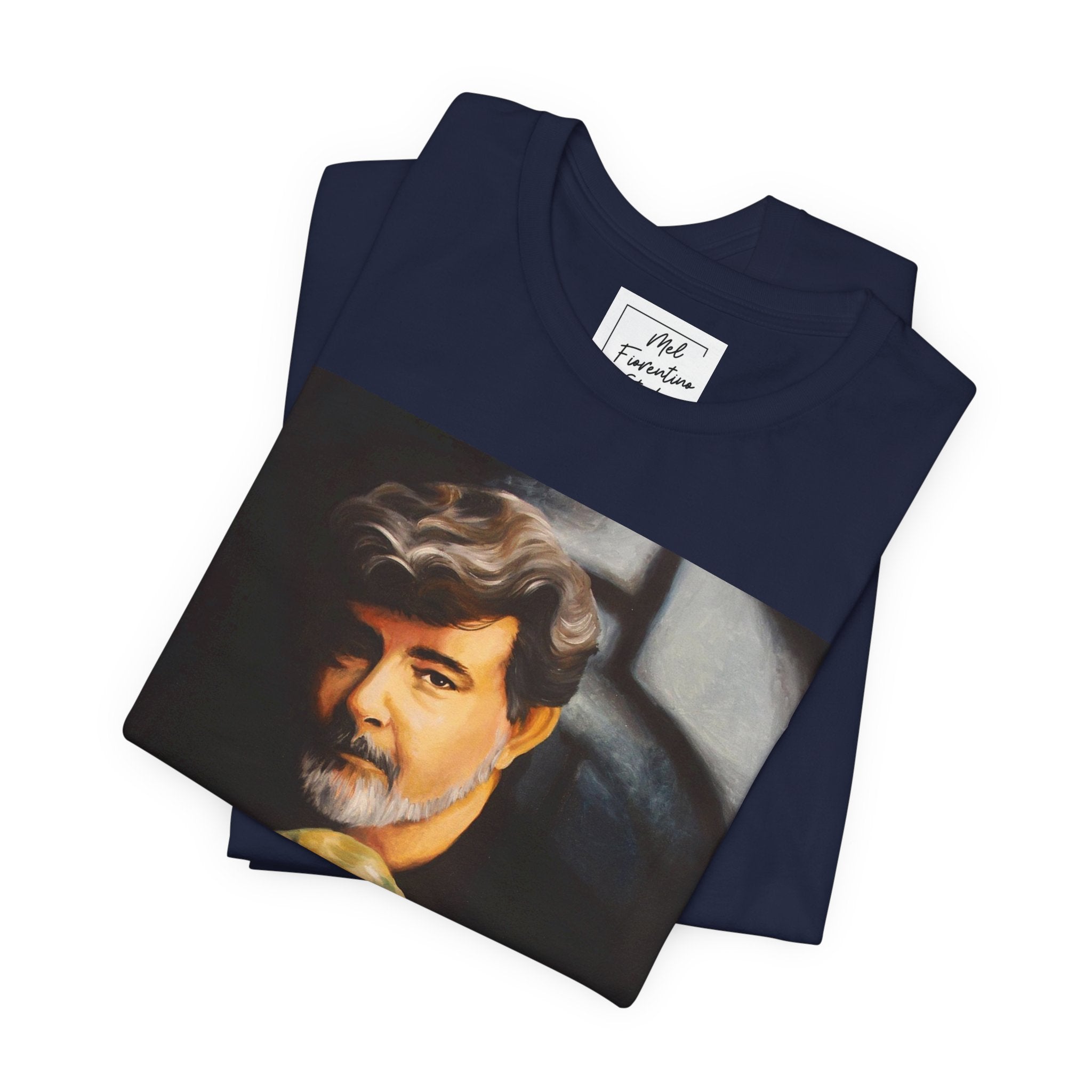 George & Yoda Unisex Jersey Short Sleeve Tee