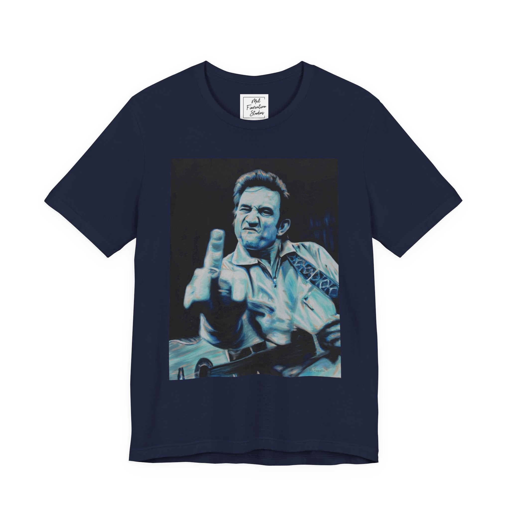 Folsom Prision Blues Johnny Cash Unisex Jersey Short Sleeve Tee