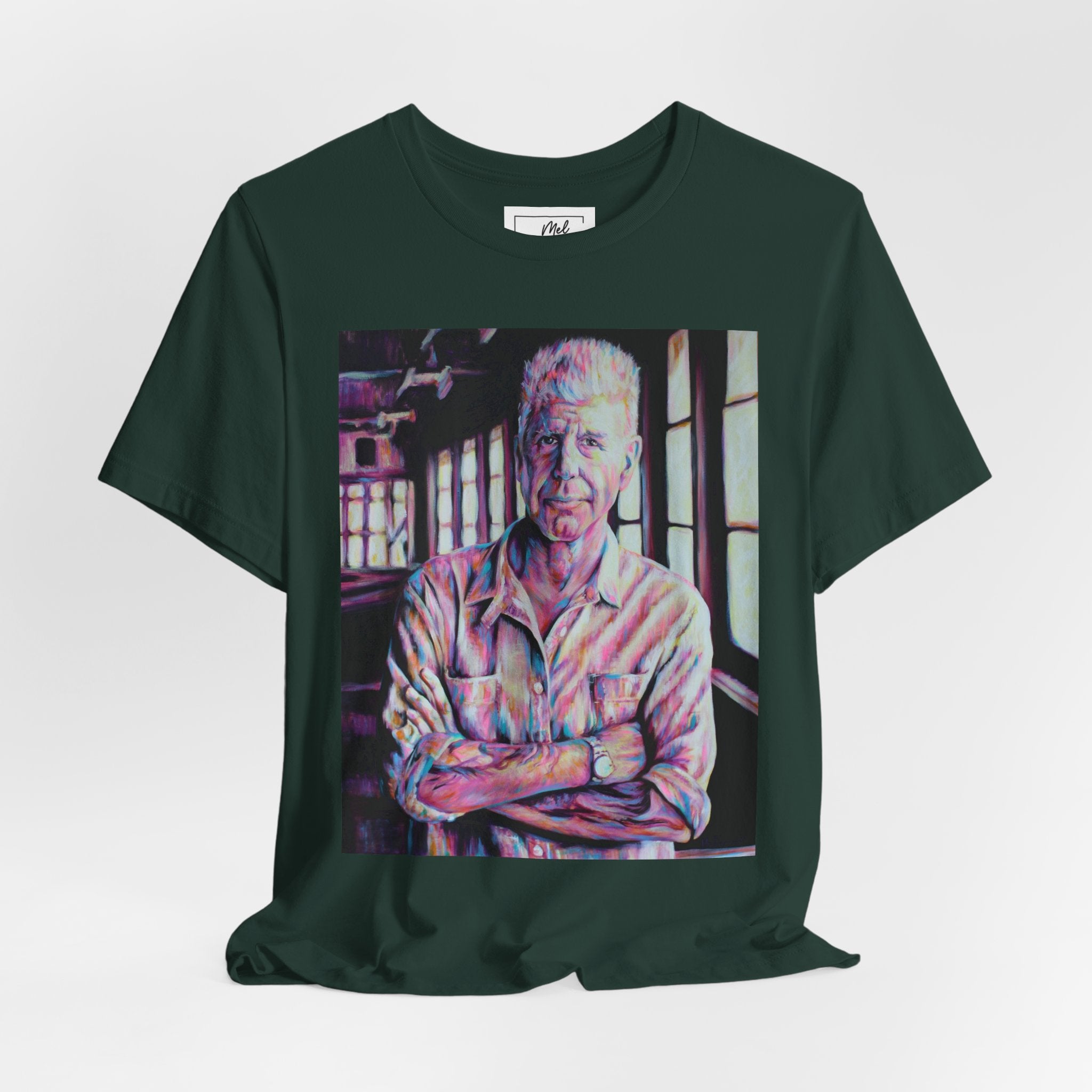 Anthony Bourdain II Unisex Jersey Short Sleeve Tee