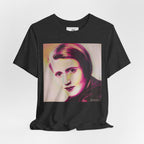 Ayn Rand Writer Unisex Jersey Short Sleeve Tee