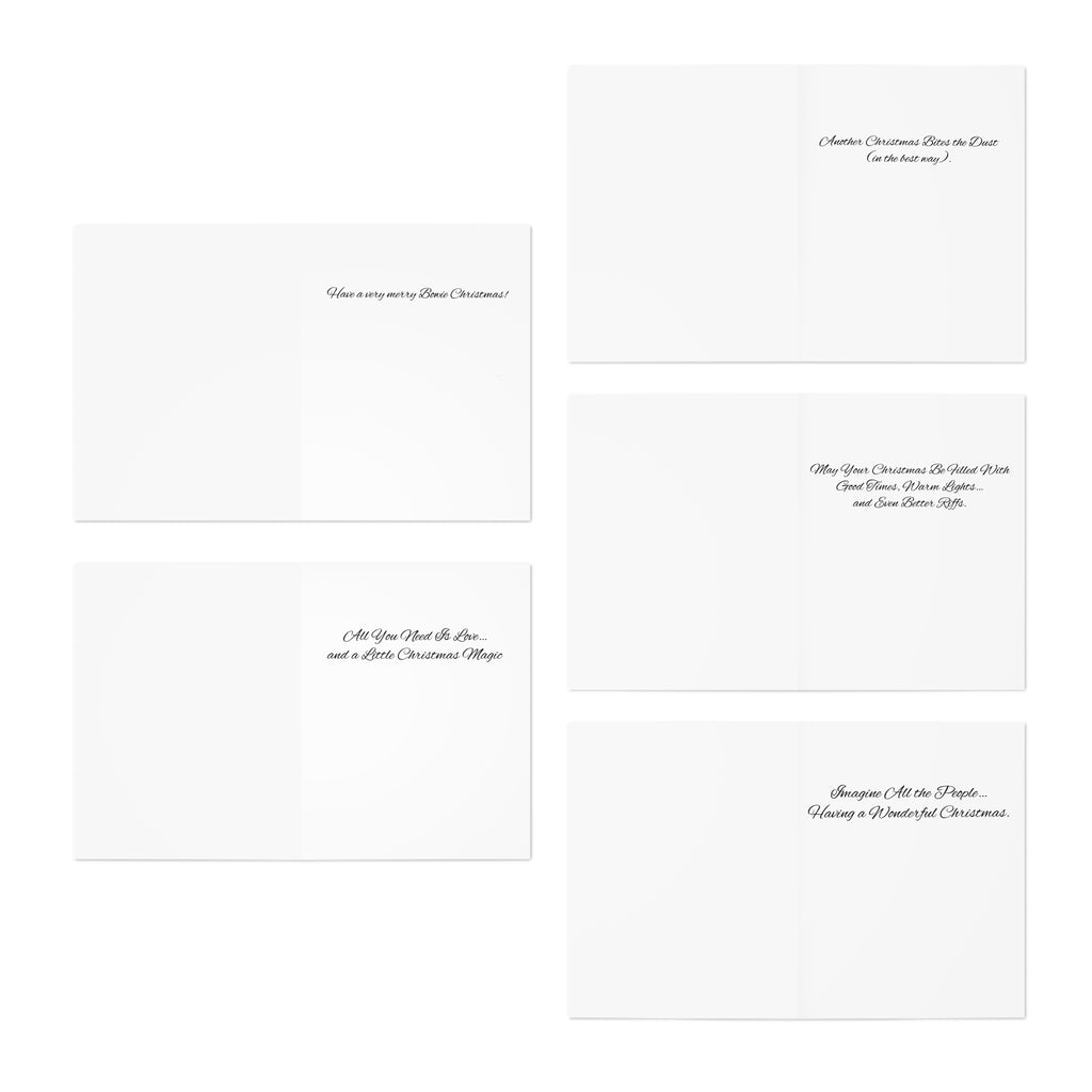 70s Musicians Greeting Cards (5-Pack)