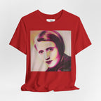 Ayn Rand Writer Unisex Jersey Short Sleeve Tee