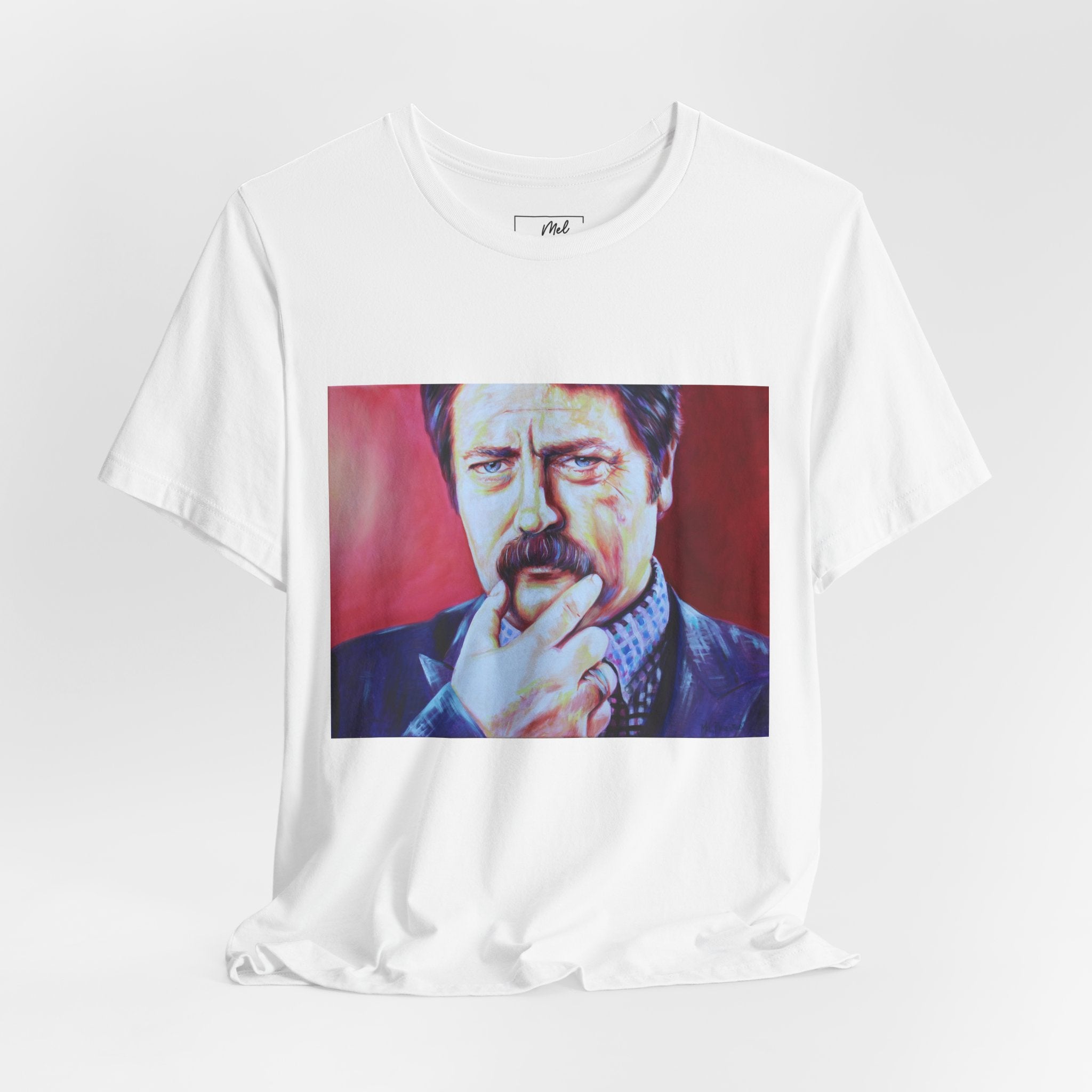 Ron Swanson Unisex Jersey Short Sleeve Tee
