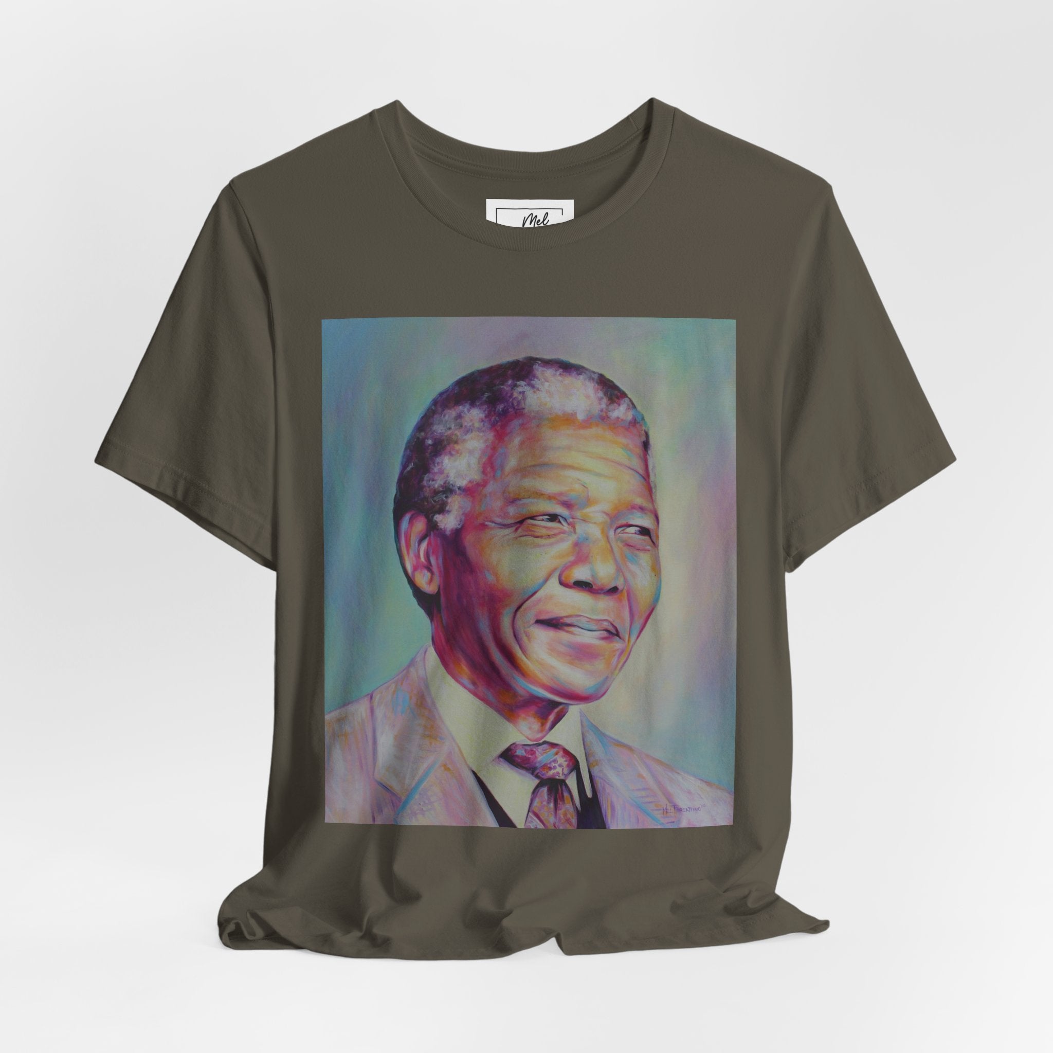 Nelson Mandela Unisex Jersey Short Sleeve Tee