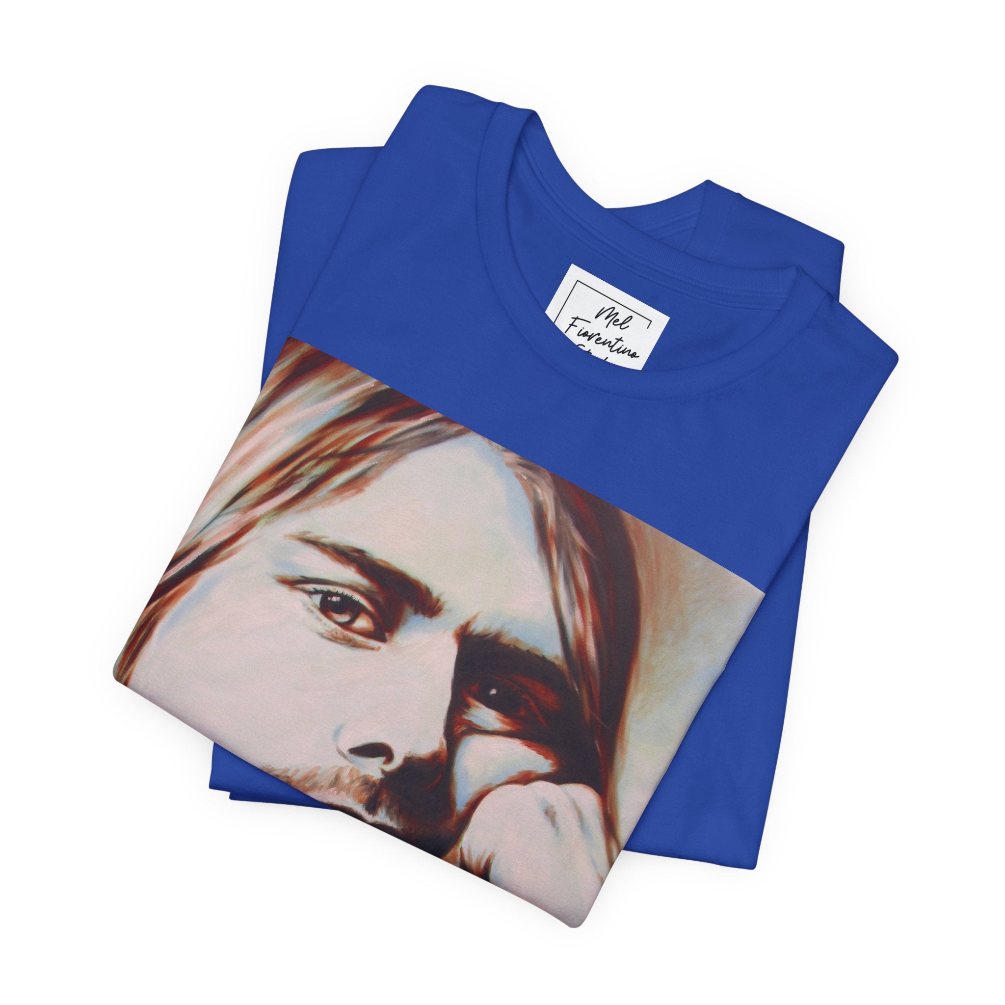 Kurt Cobain Nirvana Unisex Jersey Short Sleeve Tee