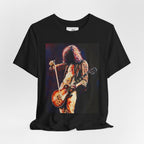 Jimmy Page Led Zeppelin Unisex Jersey Short Sleeve Tee